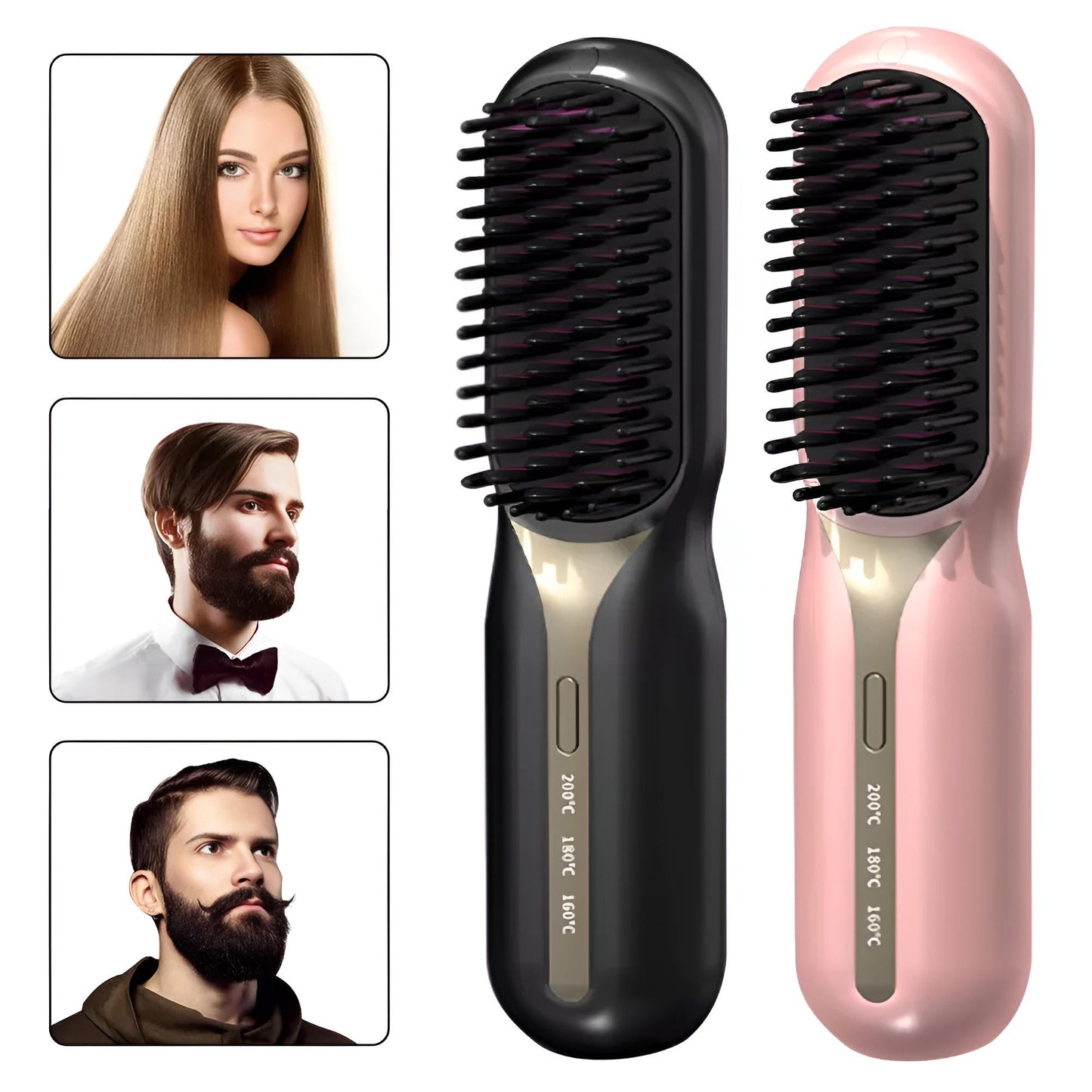 Heated Styling Comb for Hair - Luxicro