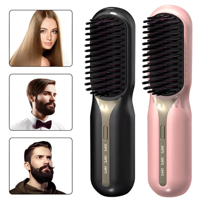 Heated Styling Comb for Hair - Luxicro
