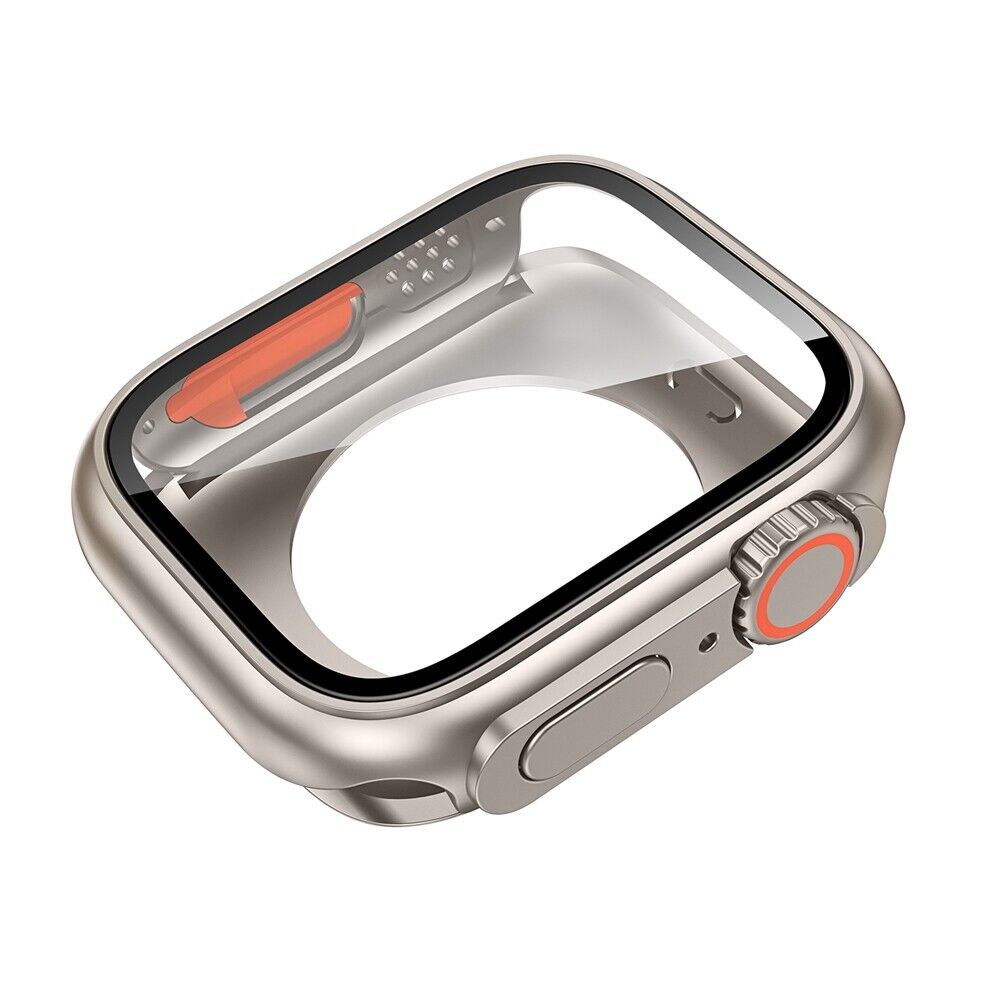 Durable Sport Rubber Metal Case For Apple Watch