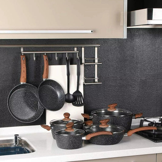 Complete Stainless Steel Cookware Set - Luxicro