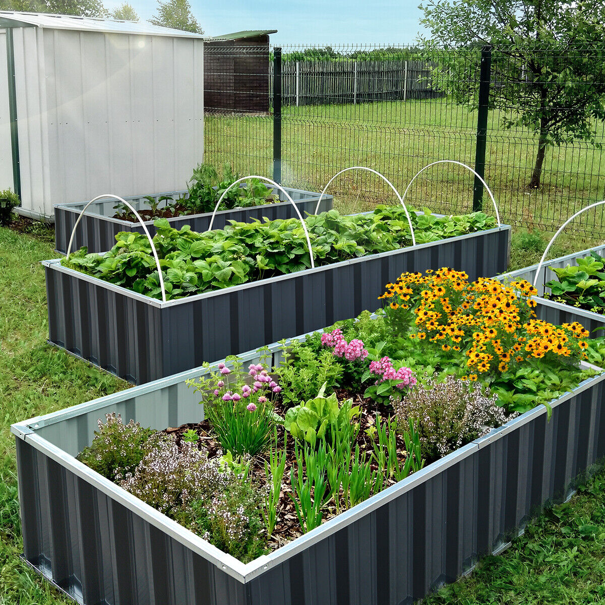 Easy Grow Elevated Garden Planter Box - Luxicro