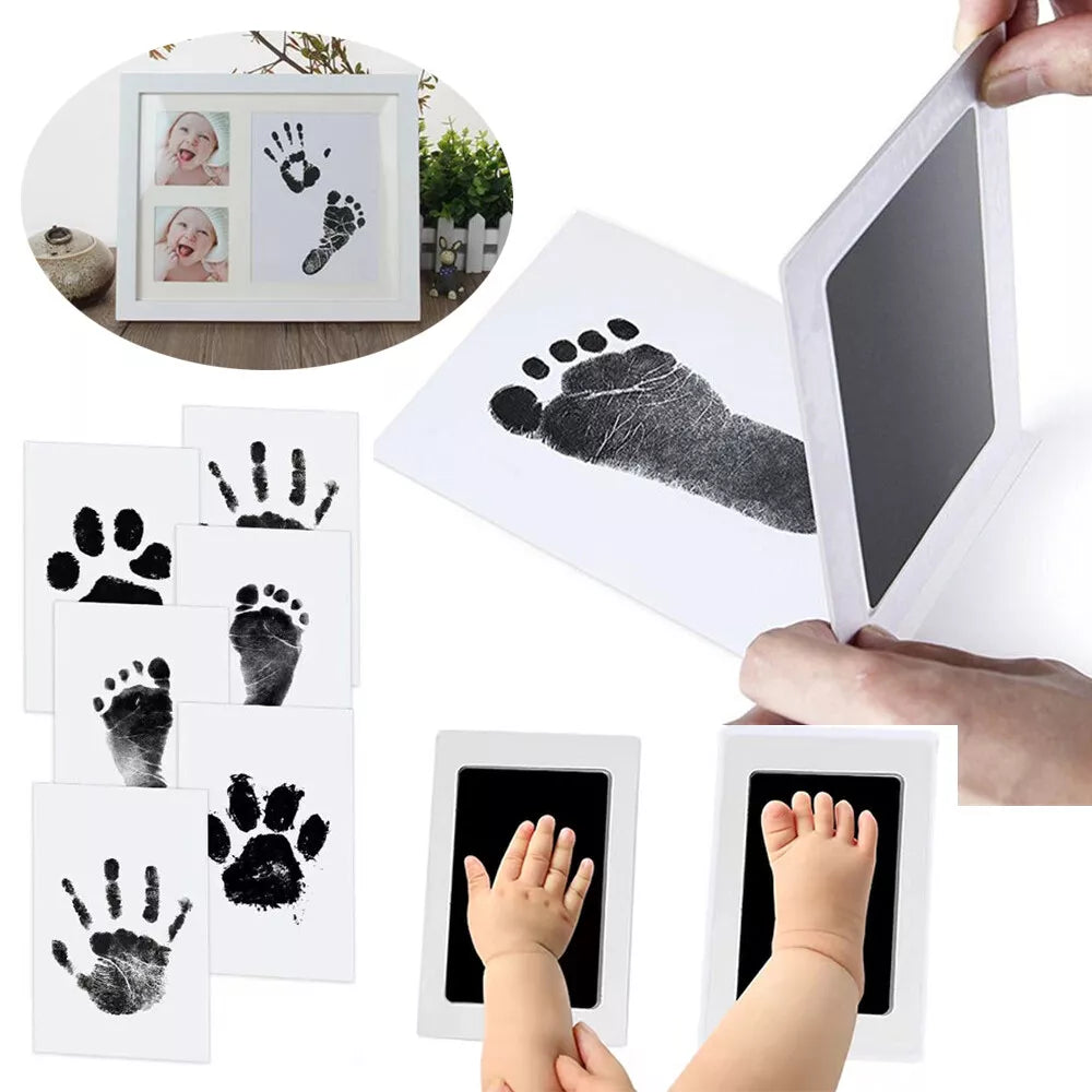 Customizable Infant Footprint Gift Set