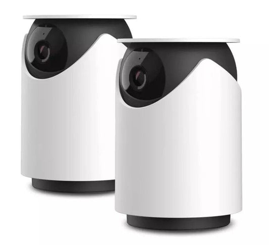 2-Pack Wireless Home Camera With Night Vision And Sound - Luxicro
