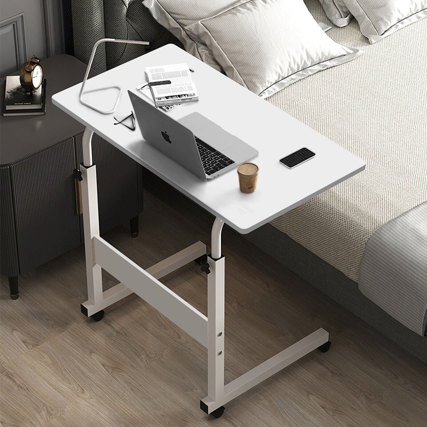 Compact Folding Bedside Laptop Desk Table - Luxicro