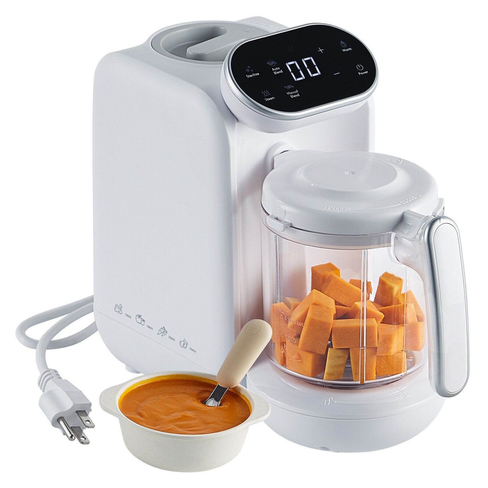 Easy Baby Food Prep Steamer - Luxicro