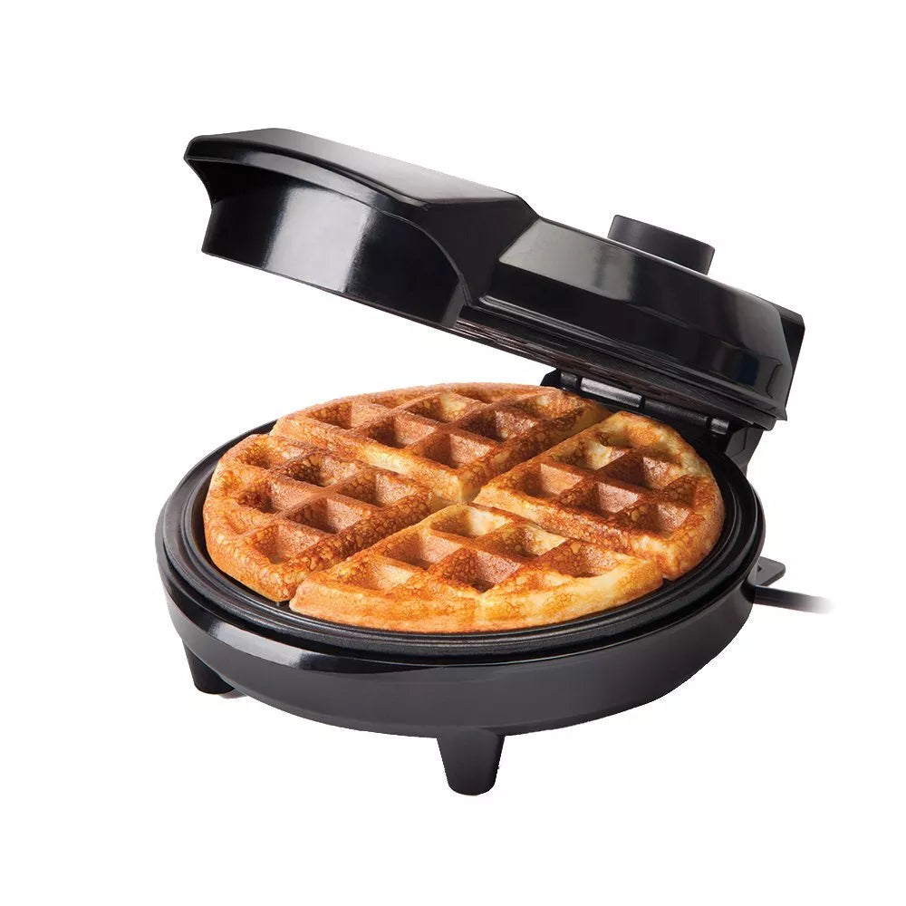Simple Belgian Waffle Iron with Non Stick Surface - Luxicro