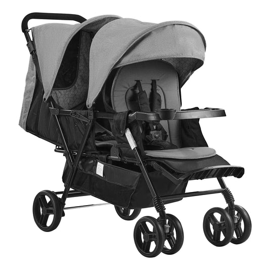 Compact Twin Baby Stroller - Luxicro