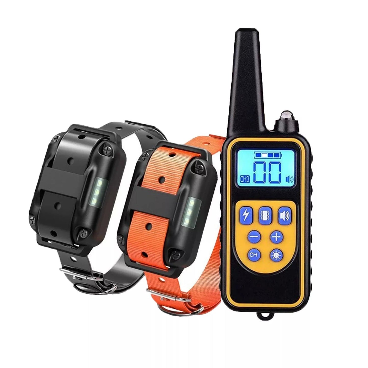 Rechargeable Dog Shock Training Collar Remote - Luxicro