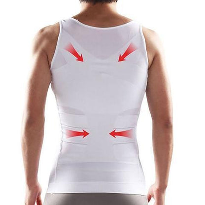 Men's Body Shaping Compression Tank Top Underwear - Luxicro