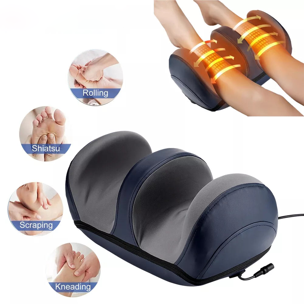 Heated Foot And Calf Massage Machine - Luxicro