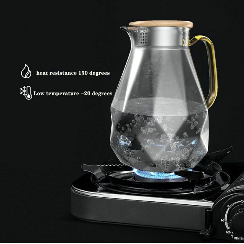 Decorative Glass Tea Infuser Teapot Set