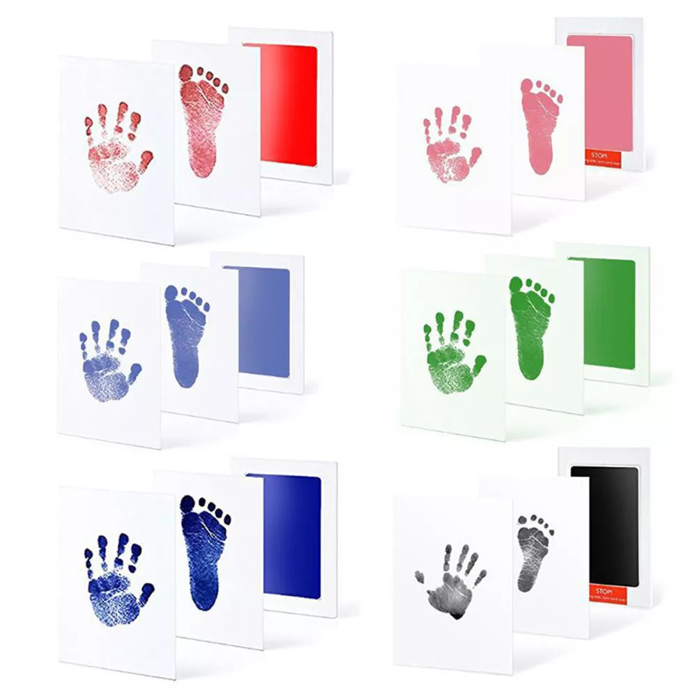 Customizable Infant Footprint Gift Set