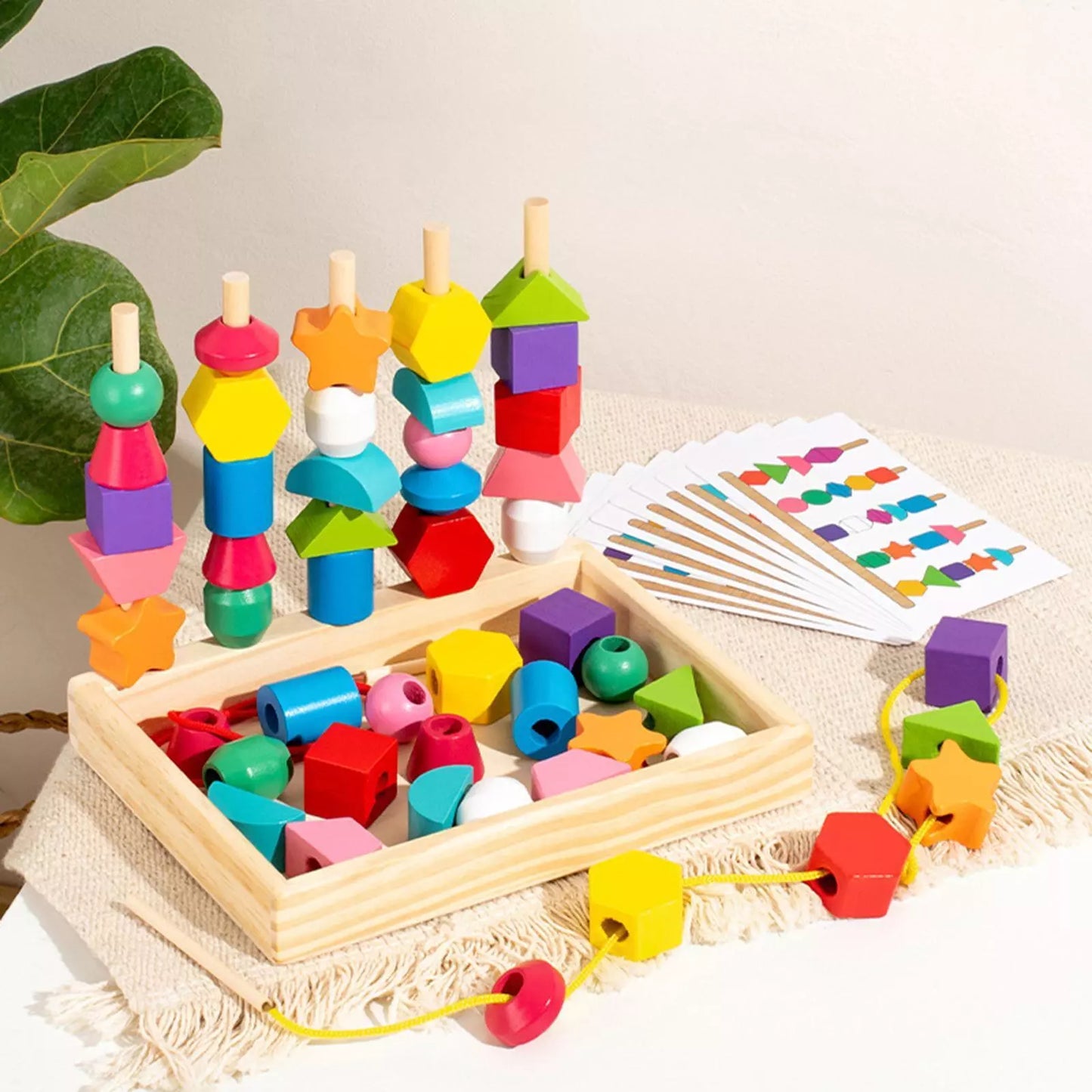 Colorful Learning Shape Sorter Toy