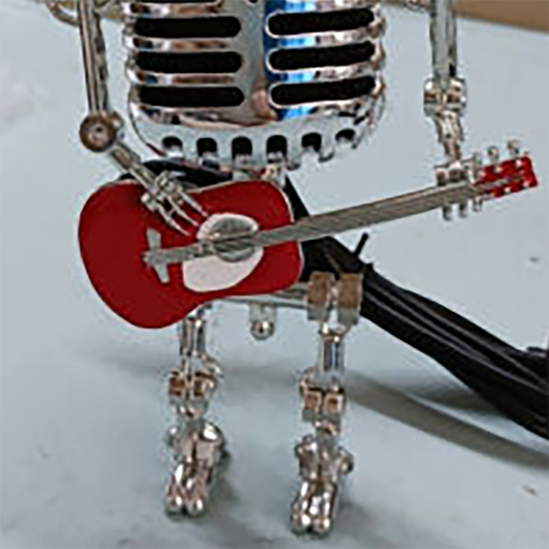 Retro Classic Metal Microphone