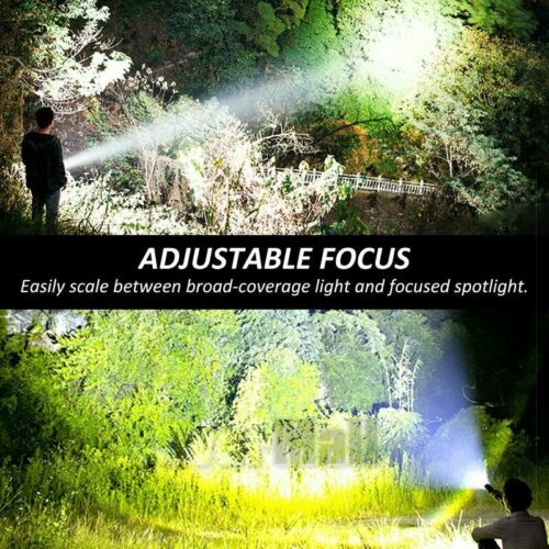 Bright 99000LM Rechargeable LED Torch for Outdoor Camping