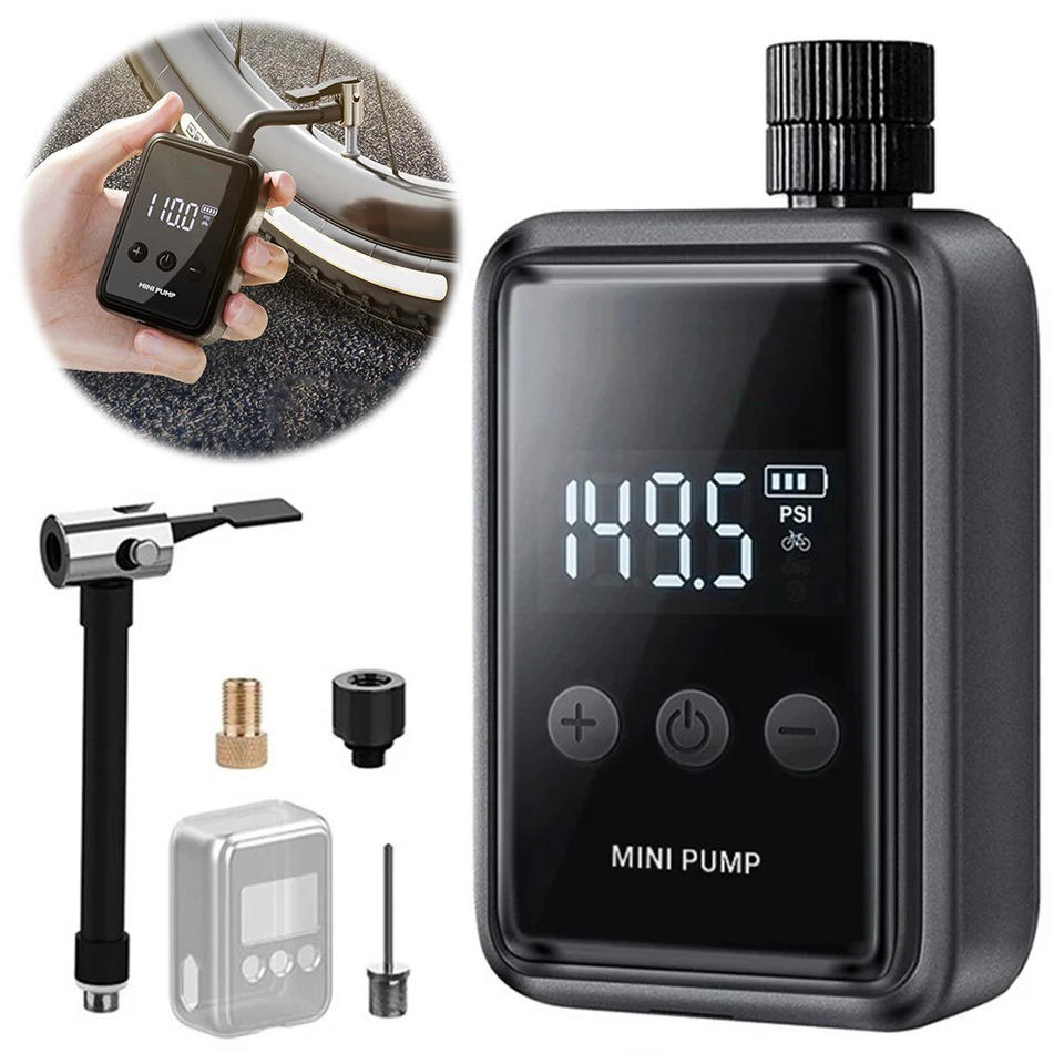 Compact Portable Bike Air Pump - Luxicro