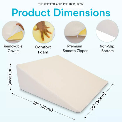 Contour Support Pillow for Back Pain Relief