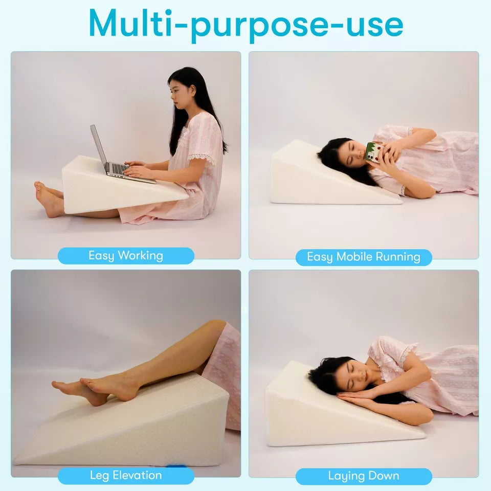 Contour Support Pillow for Back Pain Relief