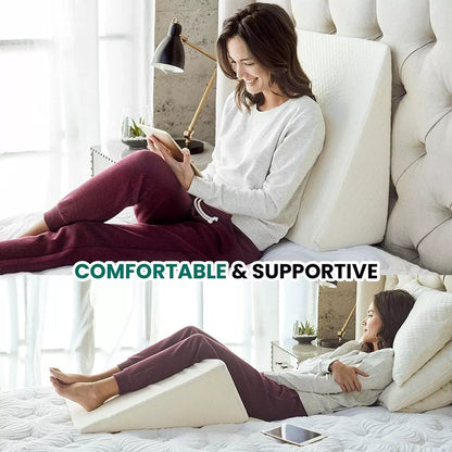 Contour Support Pillow for Back Pain Relief