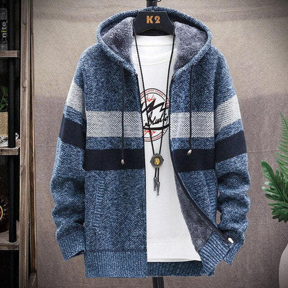 Relaxed Fit Striped Sweater
