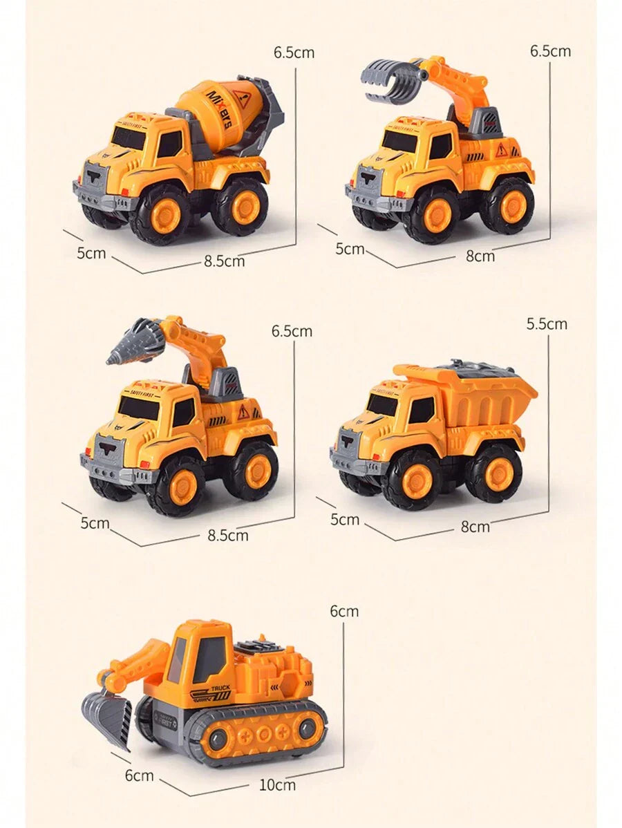 Versatile 5-in-1 Convertible Car Playset