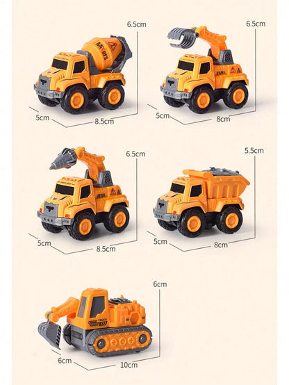 Versatile 5-in-1 Convertible Car Playset