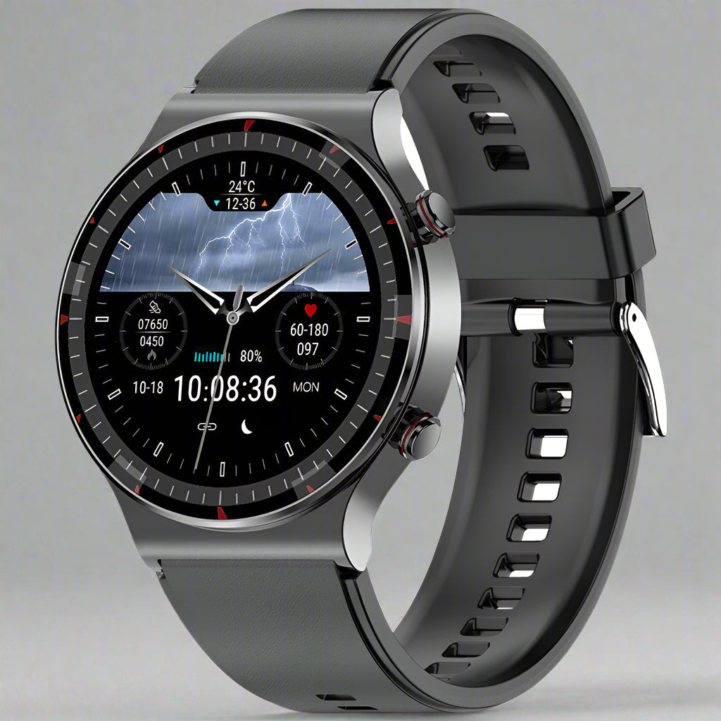 Premium Smart Watch Stainless Steel Fitness Tracker - Luxicro