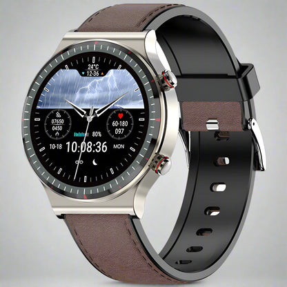 Premium Smart Watch Stainless Steel Fitness Tracker