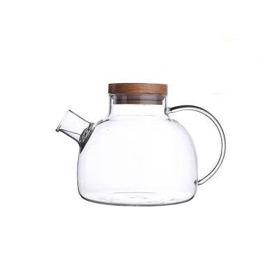 Elegant Clear Glass Teapot Set - Luxicro