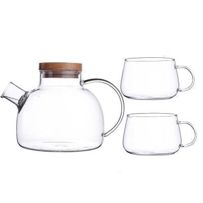 Classic Transparent Tea Pot Set