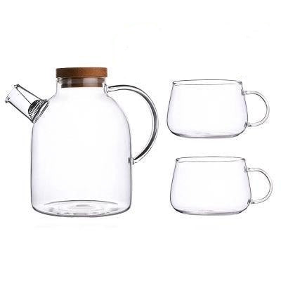 Classic Transparent Tea Pot Set