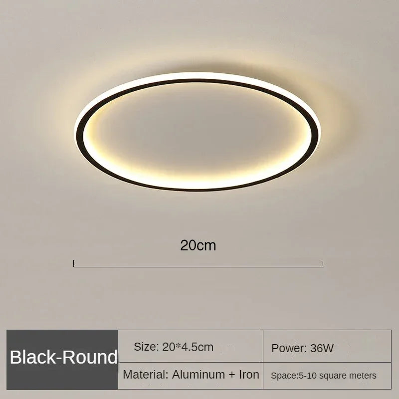 Simple Modern Round Ceiling Light