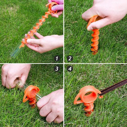 Strong Metal Outdoor Anchor Kit (5 Piece)