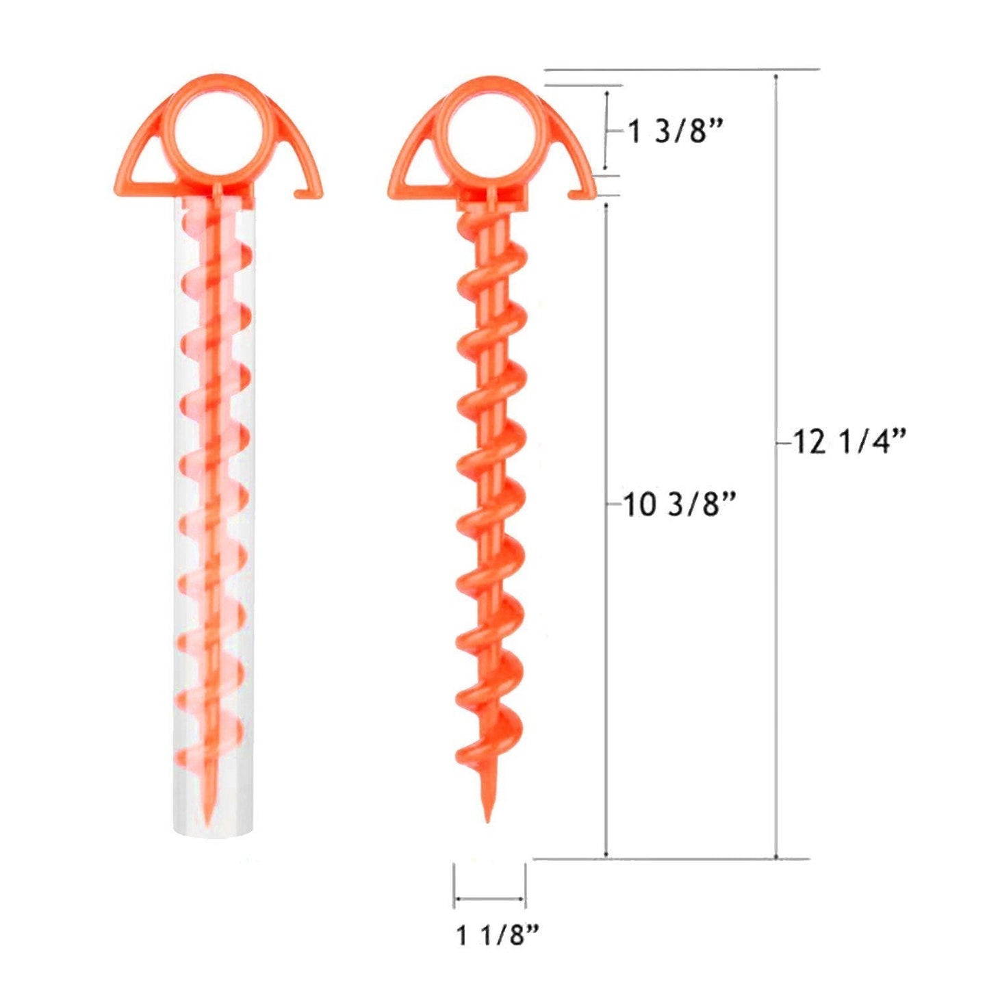 Strong Metal Outdoor Anchor Kit (5 Piece)