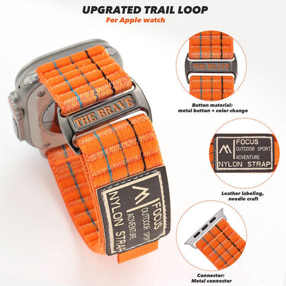 Durable Sport Loop Nylon Strap For Apple Watch