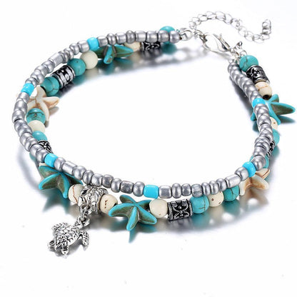 Boho Chic Coastal Anklet