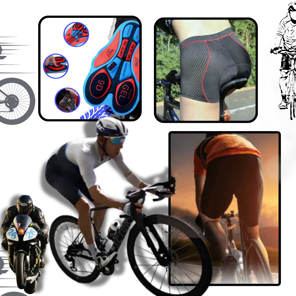Soft Cushioned Bicycle Riding Shorts