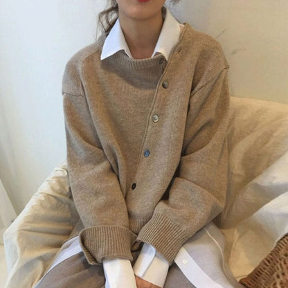 Cozy Open Front Women's Cardigan