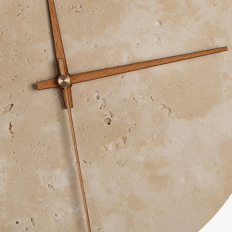 Contemporary LED Clock Wall Lamp