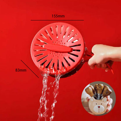 Folding Space Saving Laundry Basket with Flip Lid