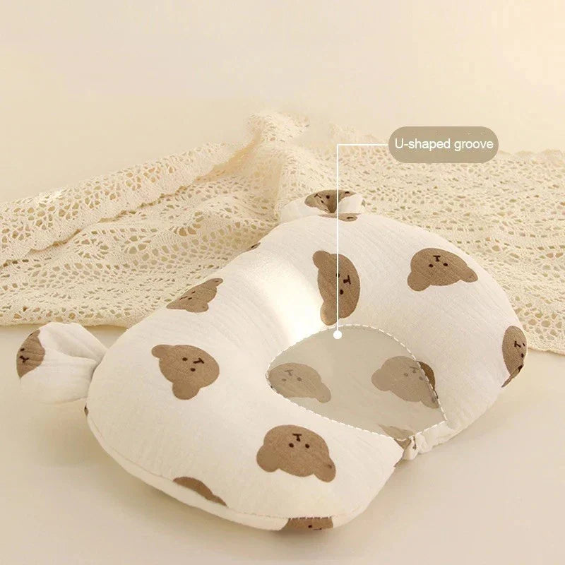 Gentle Newborn Headrest Pillow for Infant Support
