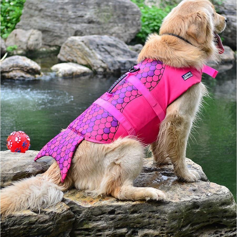 Durable Dog Life Preserver Vest
