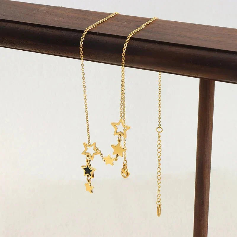 Sparkling Celestial Night Sky Necklace
