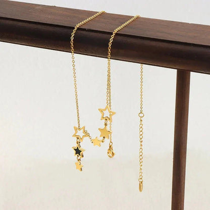 Sparkling Celestial Night Sky Necklace