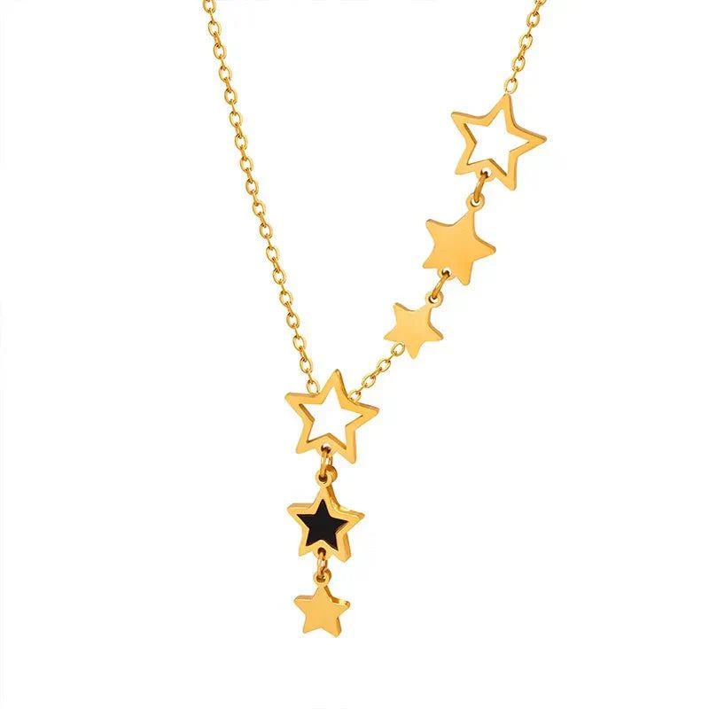 Sparkling Celestial Night Sky Necklace
