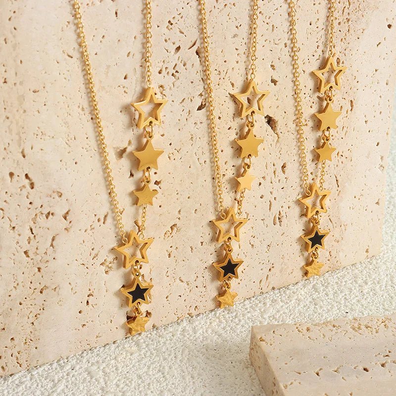 Sparkling Celestial Night Sky Necklace
