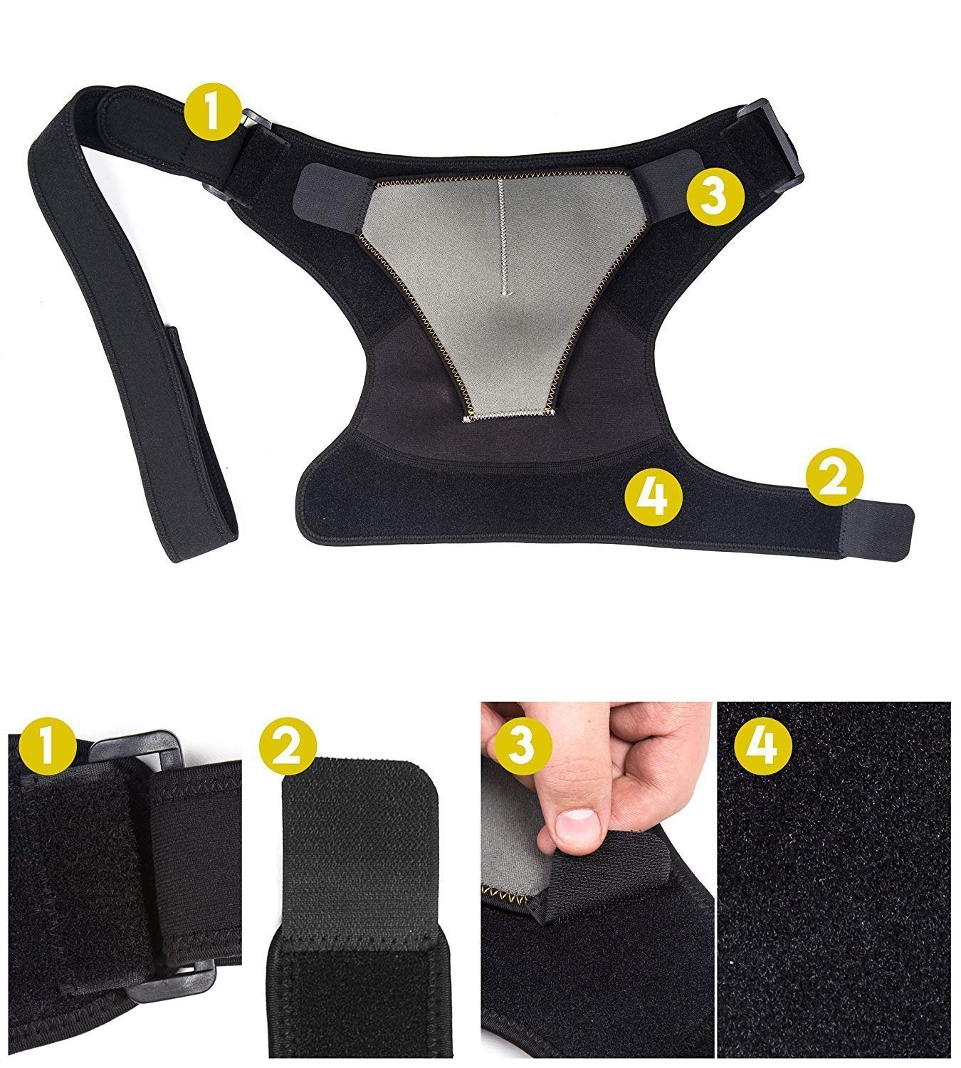 Supportive Sports Shoulder Strap