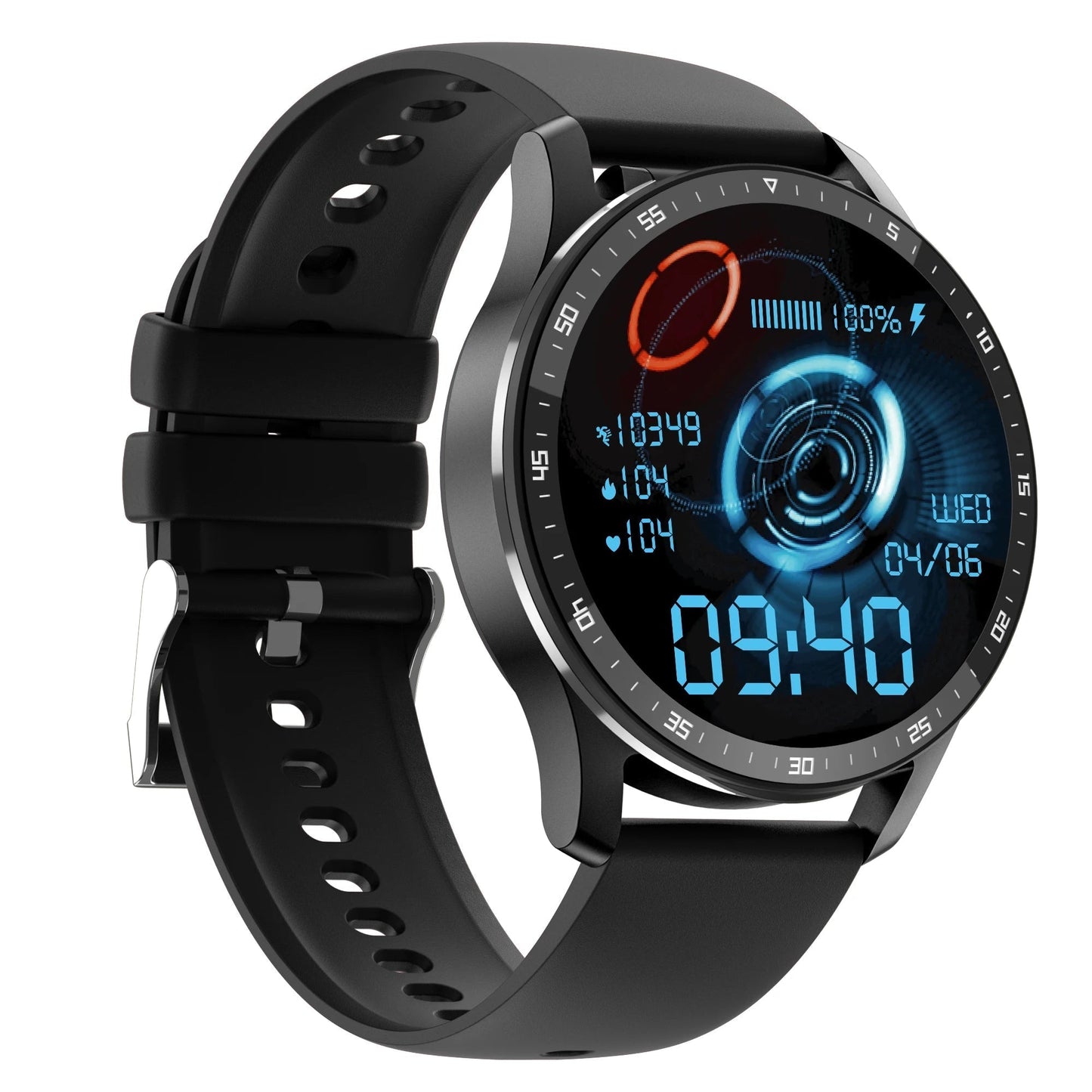 Modern Bluetooth Headphones Smartwatch