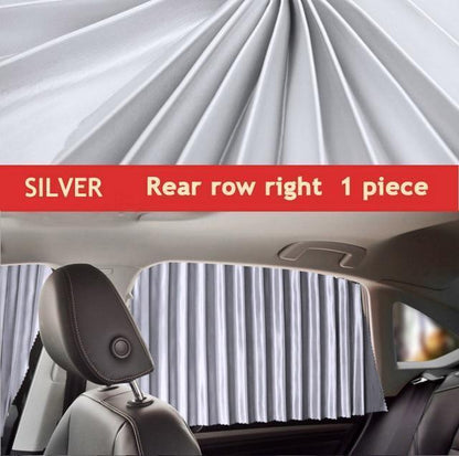 Car Window Sun Shield Curtain Blocker