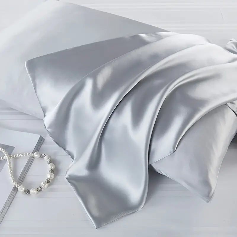 Soft Mulberry Silk Pillowcases - 2 Pack